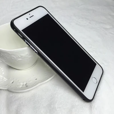 Черный Чехол для iPhone 7 8 Plus X XR XS MAX металлический бампер рамка чехол для iPhone 5 6 7 8 Plus Ультратонкий чехол - Цвет: Черный