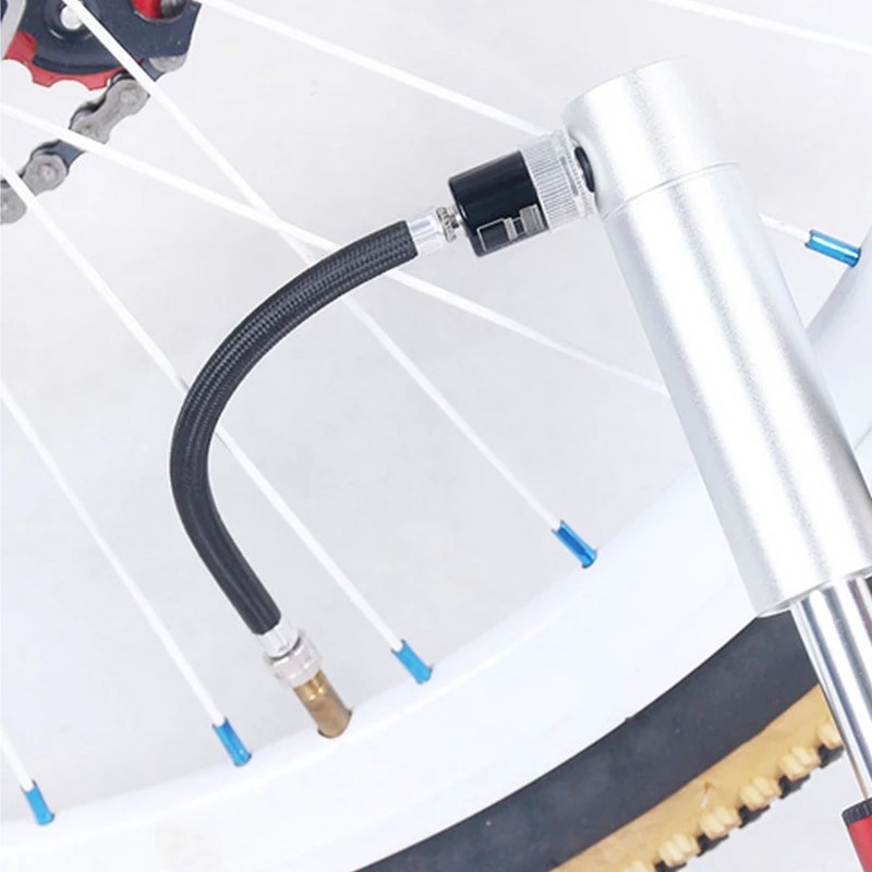 Ручной воздушный насос для велосипедных шин 1 шт. велосипедный удлиняющий шланг