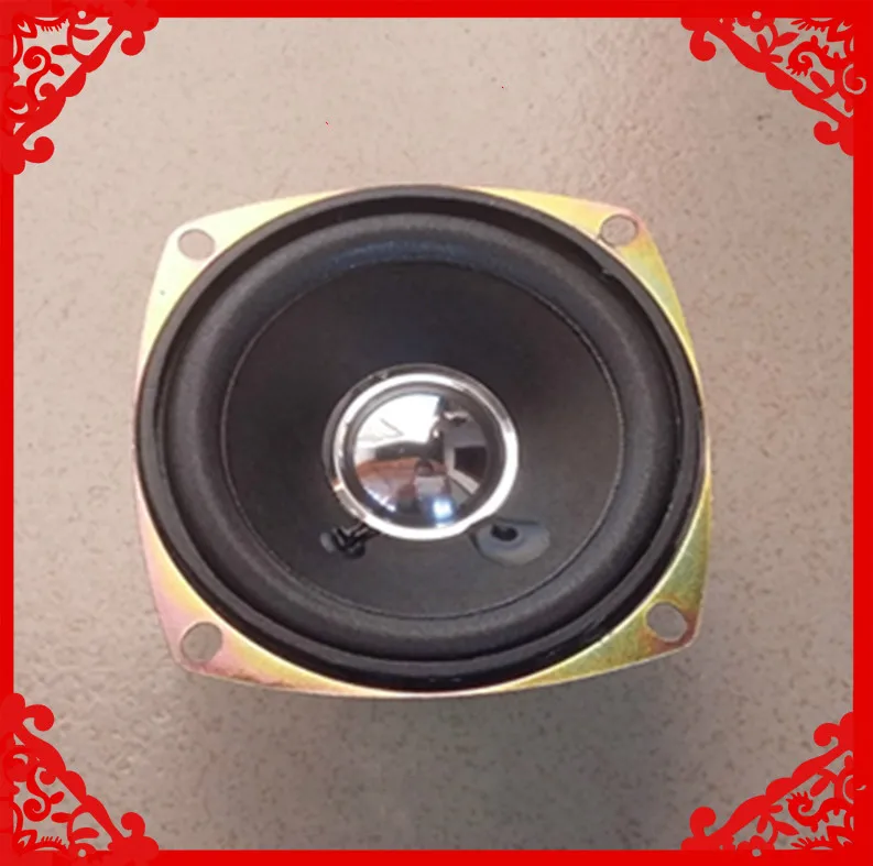 2 шт./упак. 3 дюймов 4 Ом 5 Вт полный спектр Квадратный Спикер пены край