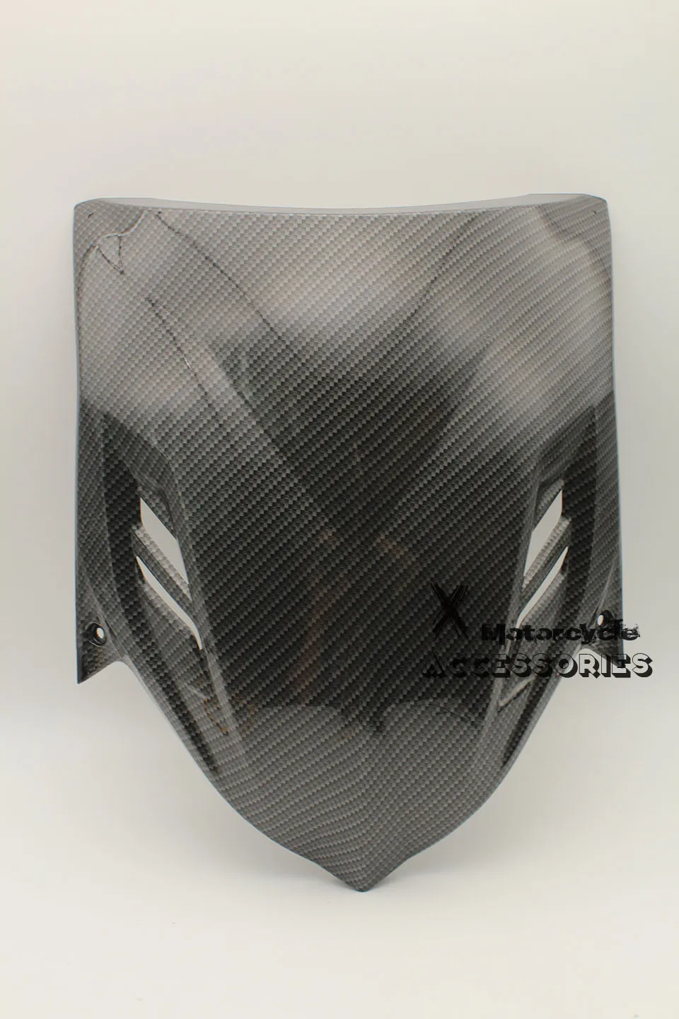 Передняя фара мотоцикла головной свет лампа маска крышка щит большой углеродный