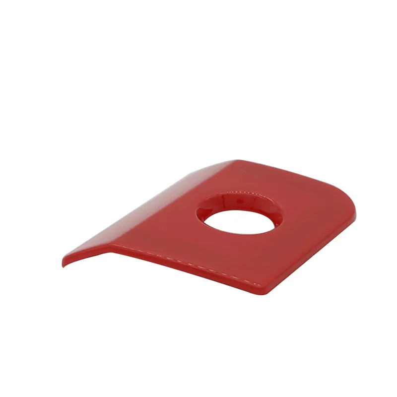 Красный ABS автомобильный ящик для хранения переключатель кнопки крышка отделка