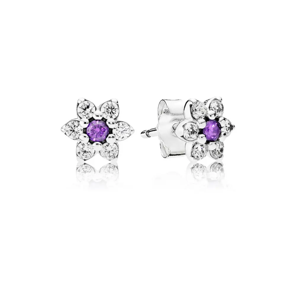 9 Style 1 Pair Women Ear Studs Lucky Eight Flower Wing Crystal Diy Earrings for Wedding Party Jewelry | Украшения и аксессуары