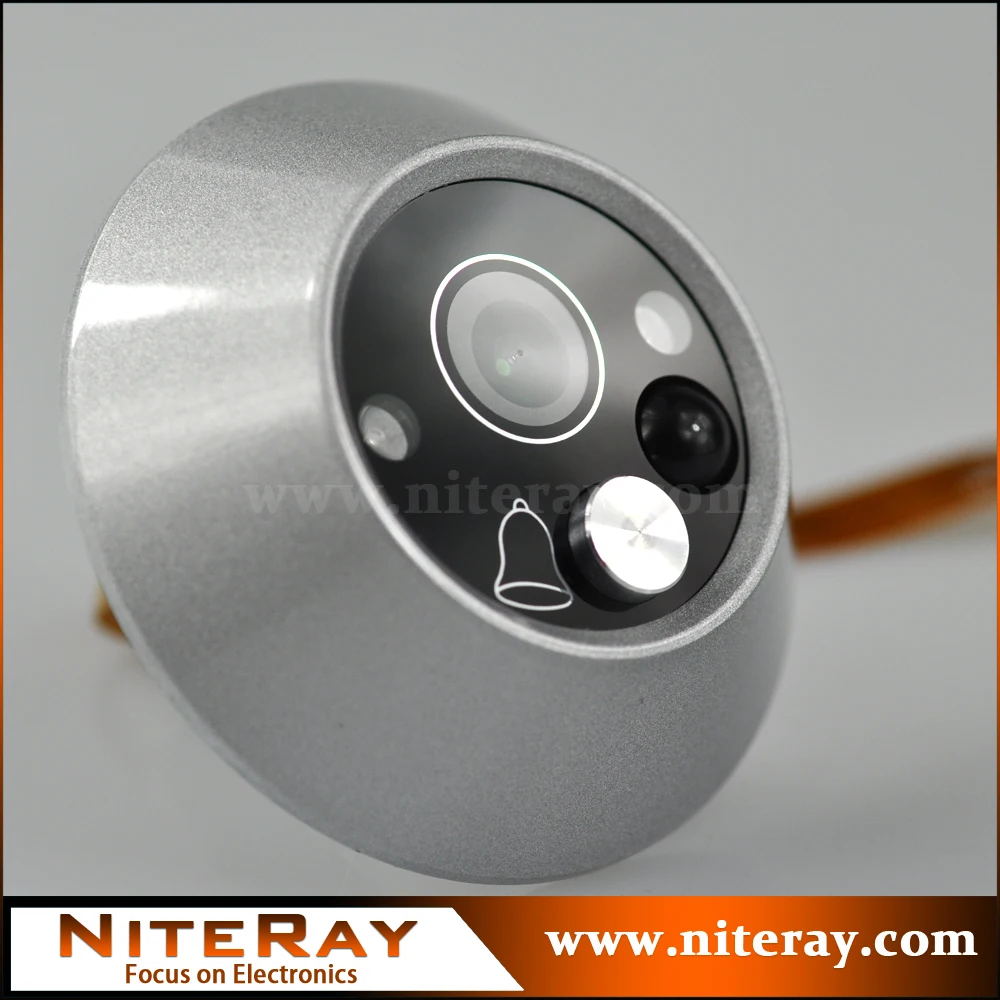 Инфракрасный видеоглазок дверной звонок цифровой глазок с USB + TF картой|viewer|viewer door