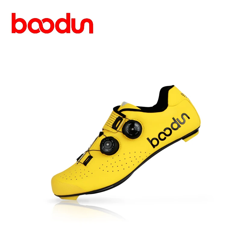 Boodun 2019new style дорожная велосипедная обувь из углеродного волокна для мужчин
