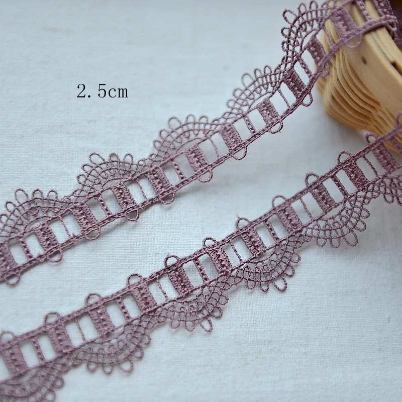 Изысканные аксессуары Водорастворимая Вышивка кружевное ожерелье 2 5 см детское