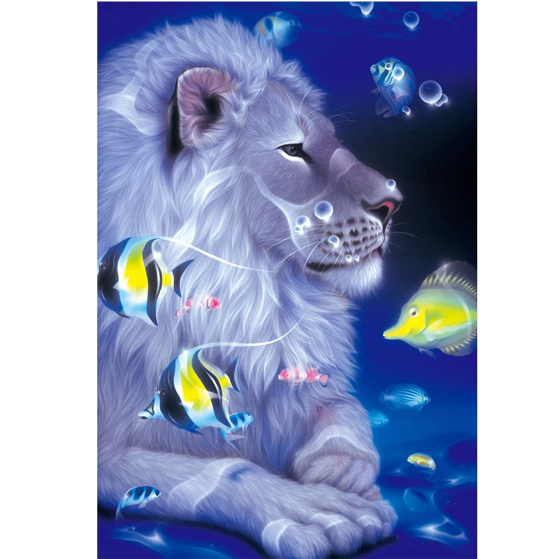 Полная выкладка круглая мозаичная картина выполненная в технике алмазной