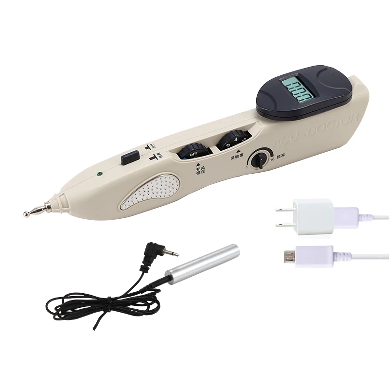 2016 ручной акупунктурный детектор с цифровым дисплеем электронный Стимулятор