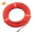 УГЛЕРОДНЫЙ кабель для теплого пола, провод из углеродного волокна для отопления, электрический обогреватель, инфракрасный обогревающий кабель