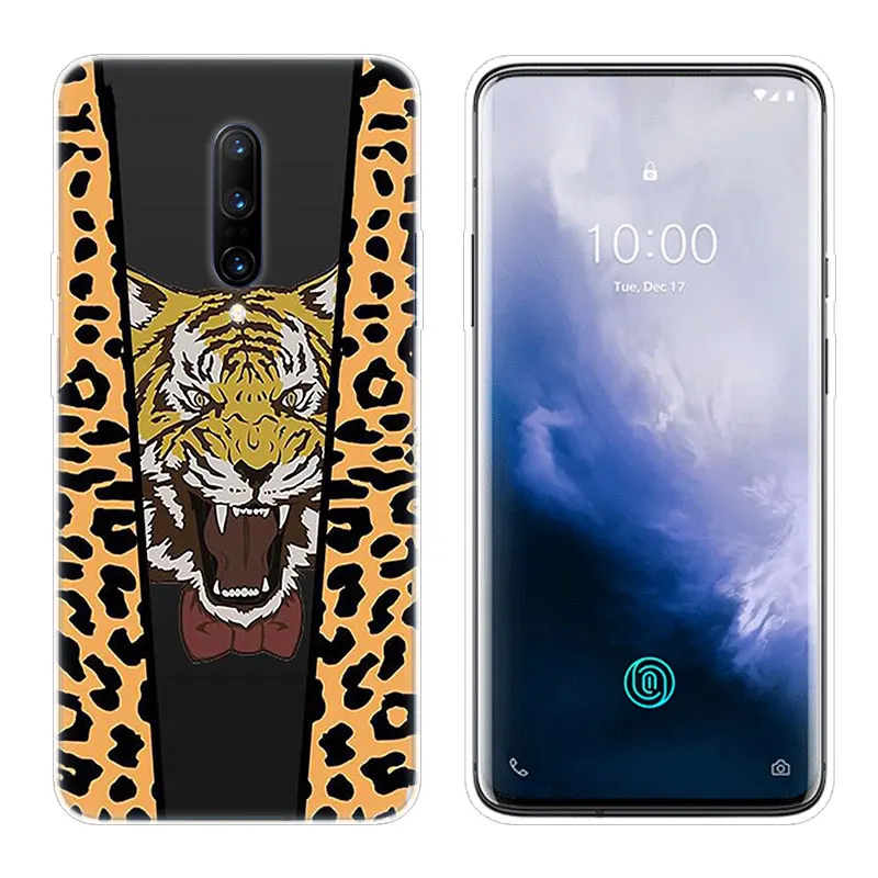 Модный прозрачный силиконовый мягкий чехол для телефона из ТПУ OnePlus 7 Pro 5G 6 6T 5T 3T |