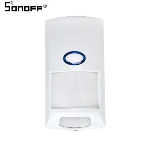 SONOFF PIR2 SONOFF CT60 PIR2 беспроводной инфракрасный детектор охранной сигнализации датчик движения человеческого тела для умного дома охранная сигнализация - Комплект: SONOFF PIR2