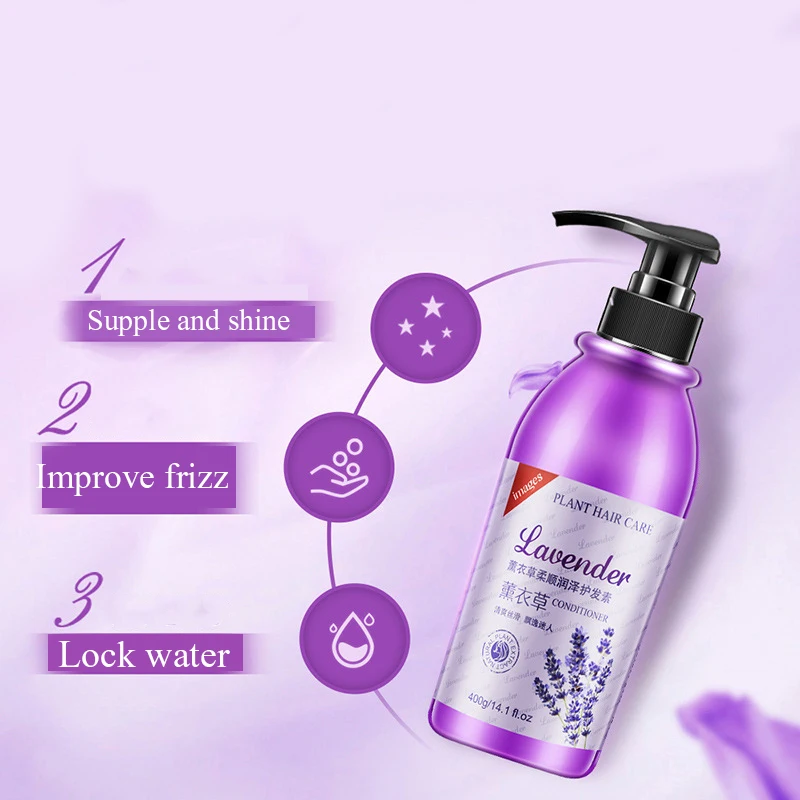 IMAGES Lavender Smooth Hair Conditioner питательный улучшающий секущиеся грубые волосы уход за