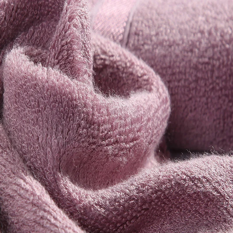 Комплект хлопковых полотенец TUEDIO 3 шт. однотонное банное полотенце для взрослых