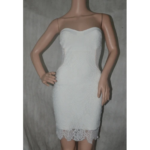 Вечеринка Знаменитости Ночной Клуб Выше Колена Мини С Плеча Кружева Платье 2017