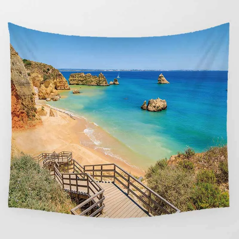 

custom large beauty landscape tapestries wall hanging tapestry rectangle wall tapestry size L 200*150cm M 150*130cm