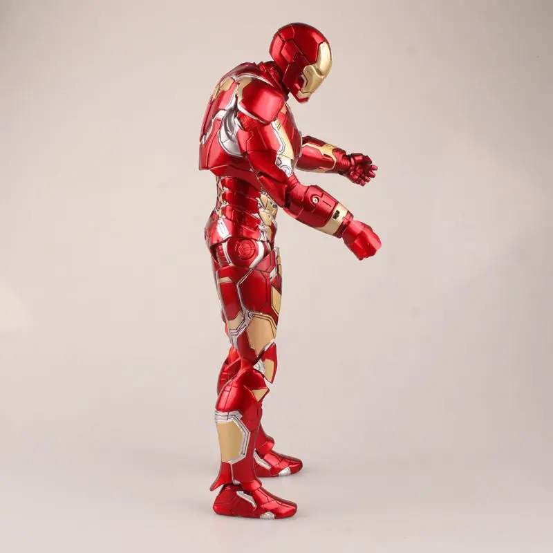 Marvel Мстители Железный человек фигурка Марка 43 XLIII горячие игрушки 1/6 Масштаб ПВХ Коллекционная модель игрушки с светодиодный светильник