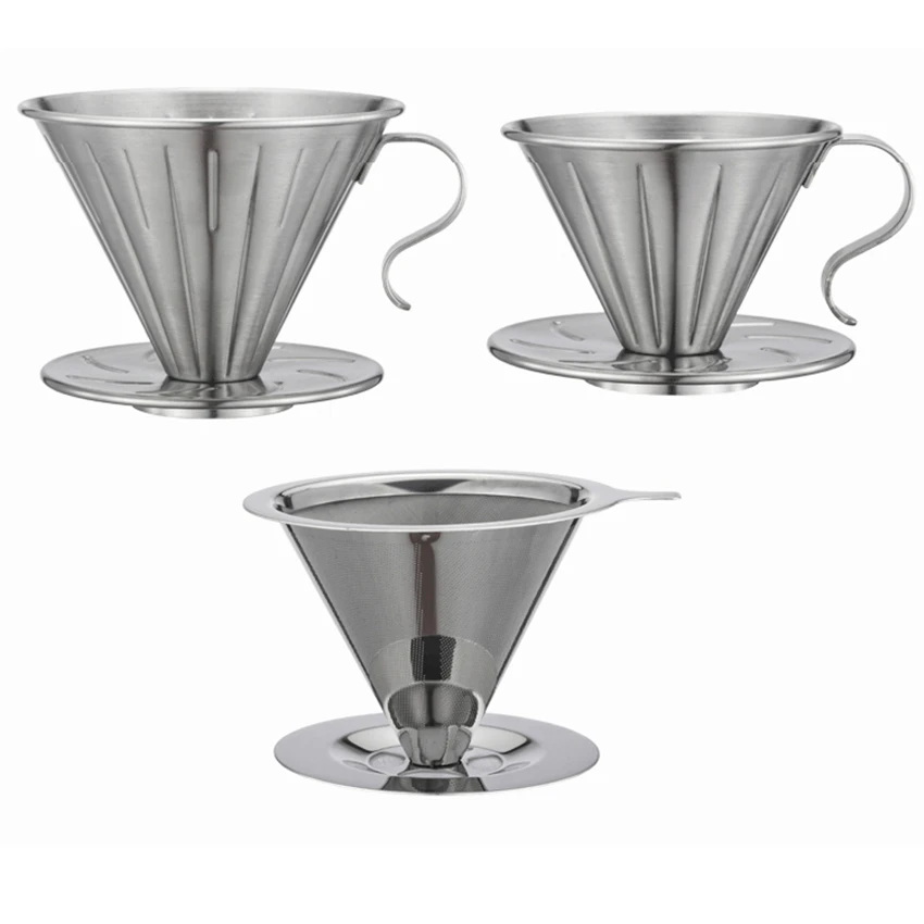 Многоразовый фильтр для кофе держатель из нержавеющей стали металлическая сетка