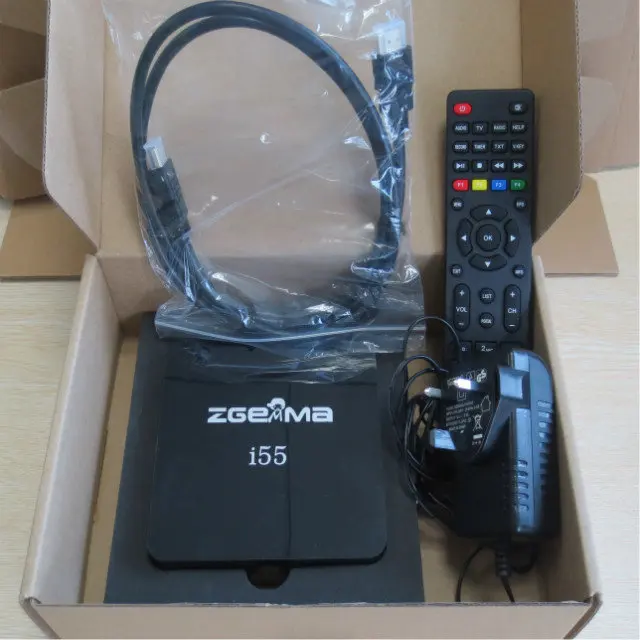 2 шт./лот IPTV SET TOP BOX ZGEMMA i55 с Оригинальной ОС Linux Enigma2 BCM7362 Dual Core ПОЛЕ | Электроника
