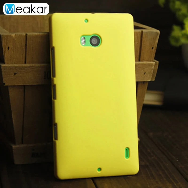 yellow Матовый пластиковый чехол 930 для Nokia Lumia 930 чехол для Nokia Lumia чехол-лента на заднюю панель - Цвет: yellow