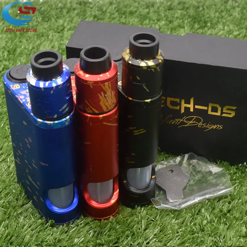 Электронная сигарета 528 Custom Driptech DS BF box kit 2*18650 батареи в параллельном алюминиевом
