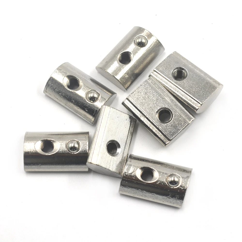 Серебряный европейский стандарт 45 серия алюминиевый слот углеродистая сталь