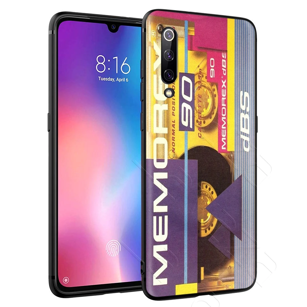 Lavaza Original Retro Cassette Tape Case for Xiaomi Redmi Note 4A 4X 5 5A 6 6A 7 S2 Pro Go Prime Plus |