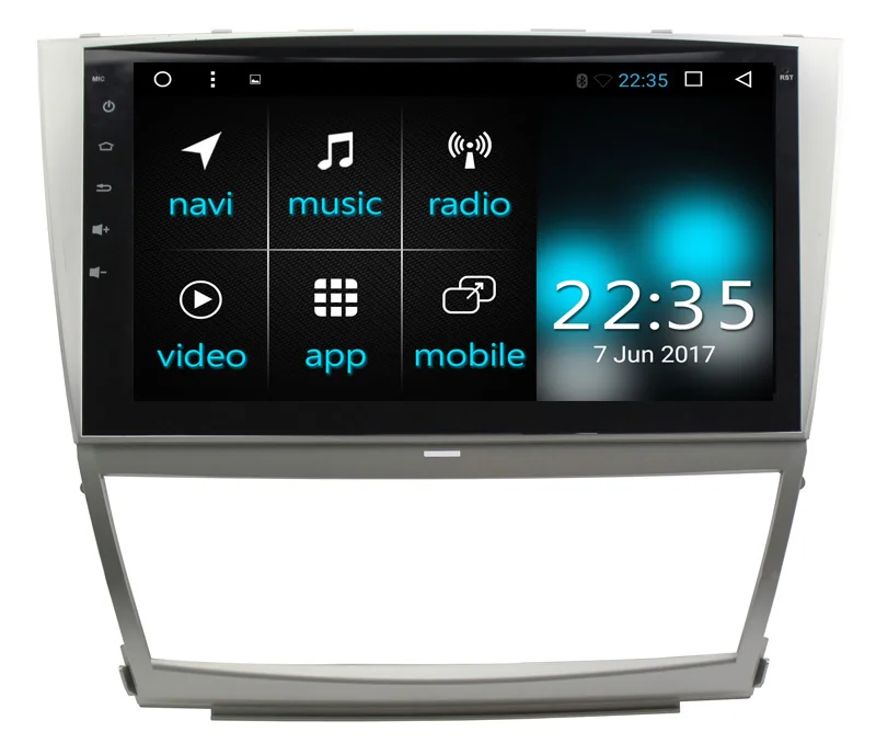 Автомобильный dvd плеер с восьмиядерным процессором Android 8 1 радио BT AUX GPS Wi Fi 2 ГБ + 32