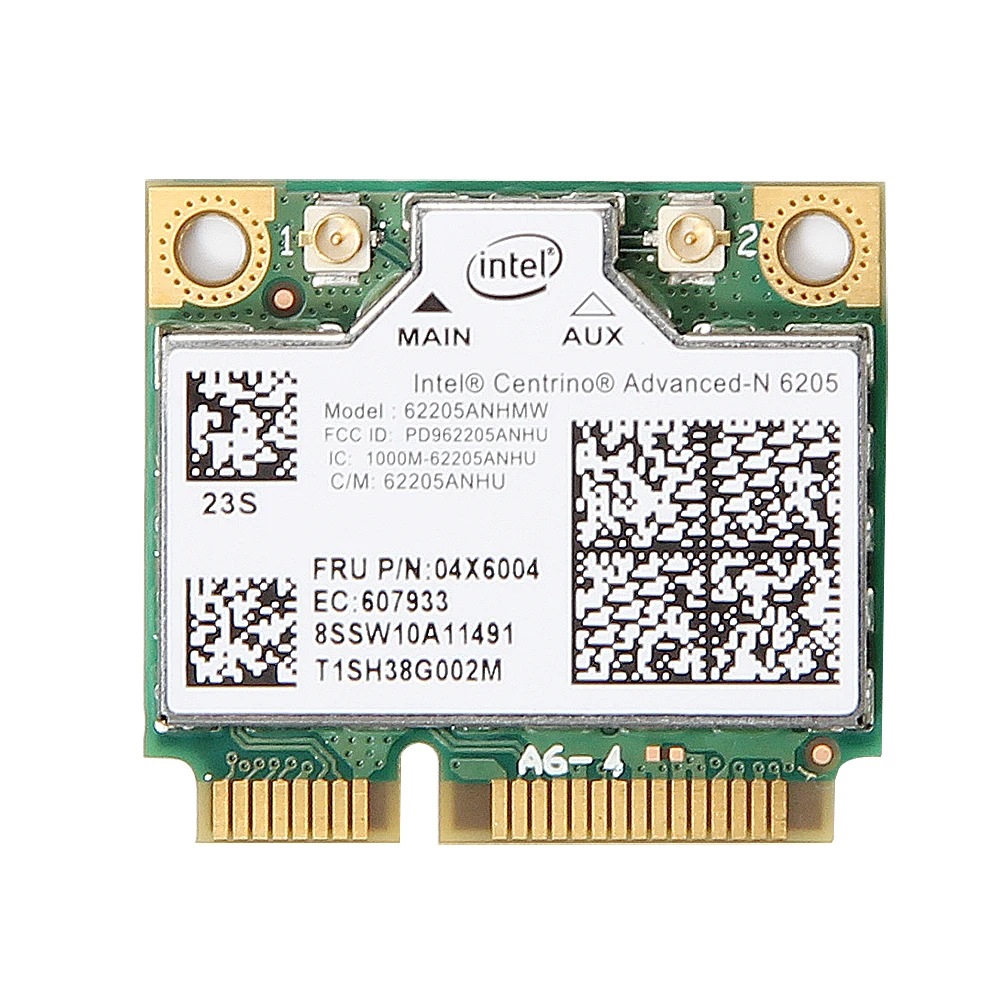 Карта Intel Centrino advancial N 6205 62205HMW беспроводная 300 Мбит/с Wi Fi PCIe для Lenovo Thinkpad x220 x220i t420