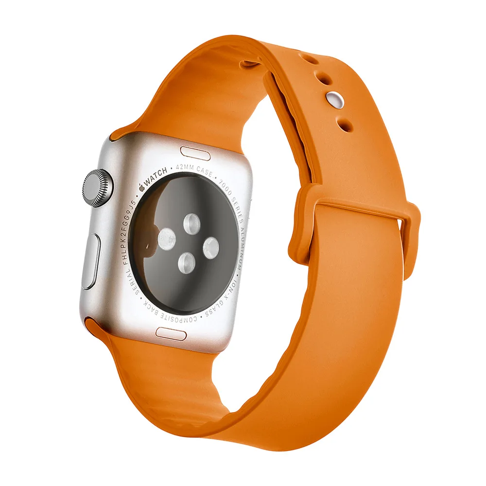 Спортивные часы iWatch Apple Watch 38 мм 42 Мужские и женские силиконовые спортивные
