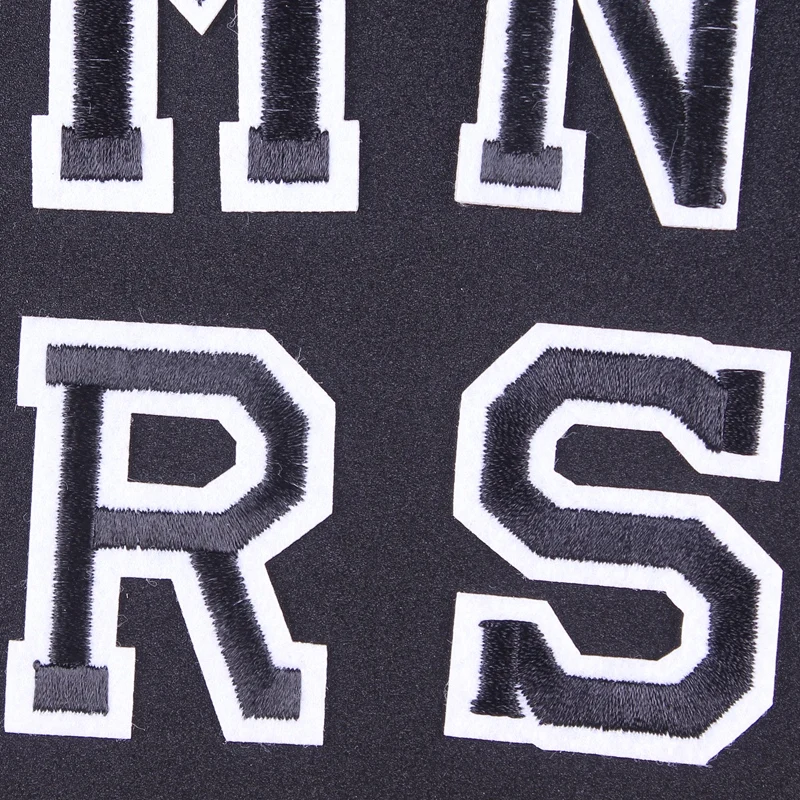 Праджня A Z на английском языке нашитая буква название дешевые вышитые патч