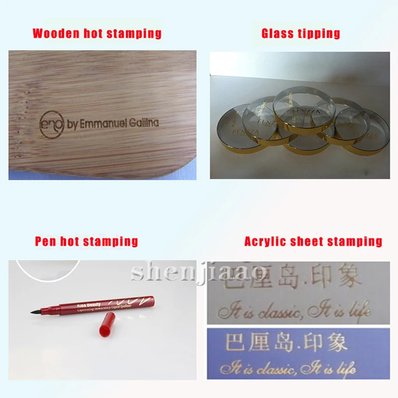 1pc DC-3020D 3D digital foil stamping machine,digital foil stamping machine which can print on wood,leather etc