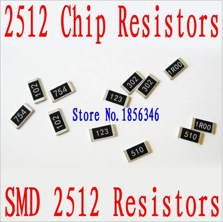 2512 8.2 K Ом 5% 1 W RoHS зафиксированный резистор SMD 100 шт|resistor voltage|resistor standardresistor resistance |