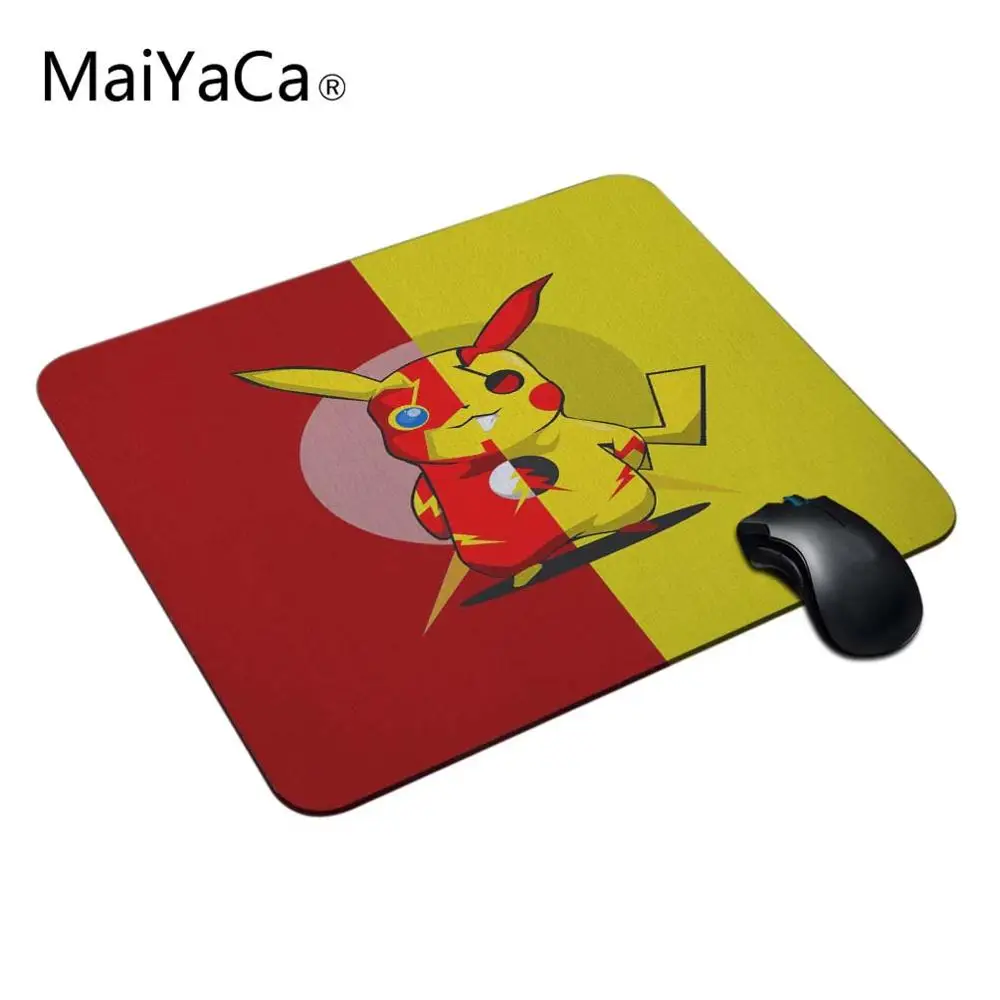25x29cm MaiYaCa Новое поступление роскошный парк Пикачу Покемон простой фон Коврик для мыши Противоскользящий Прямоугольный Коврик для мыши - Цвет: 25x29cm