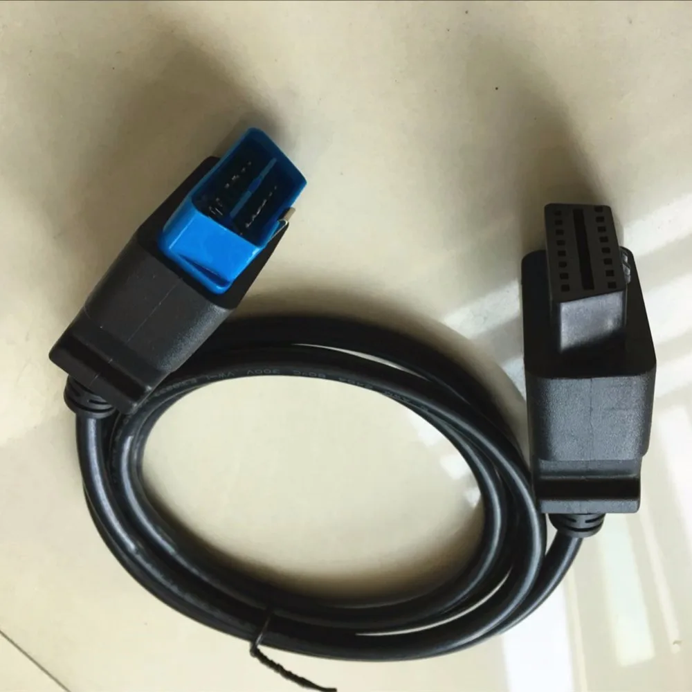 16Pin для женский OBD OBD2 адаптер питания кабель диагностический интерфейс