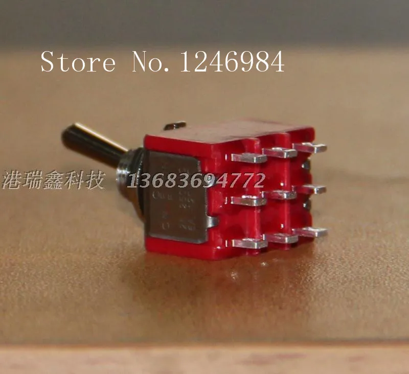 [SA]T8305 Трехходовой тумблер M6.35 маленький Q11 1M33 Тайвань Deli Wei -- 20 шт./лот