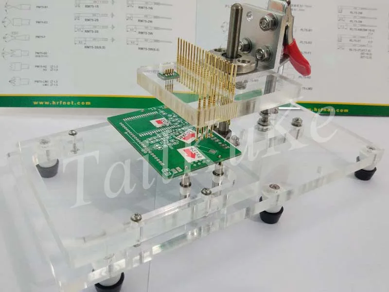 PCB клеммный блок тестер джиг приспособление быстрый зажим JTAG