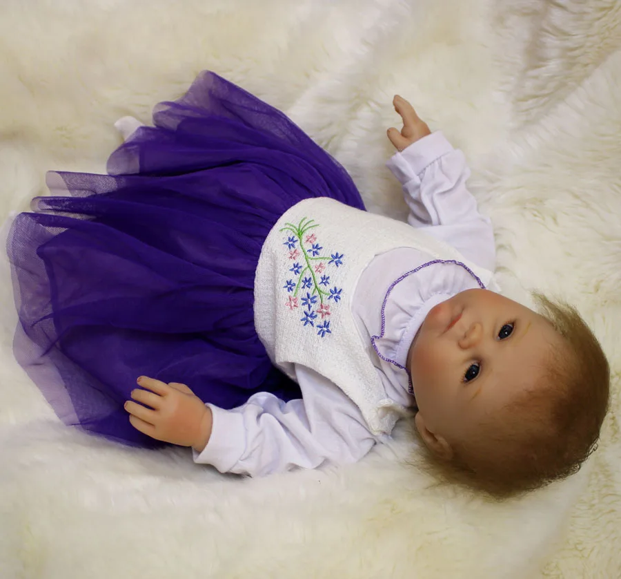 Cute Silicone born baby dolls Boy Realistic Solid Original Shop Cloth Painting Reborn Dolls for Sale Newest Soft | Игрушки и хобби