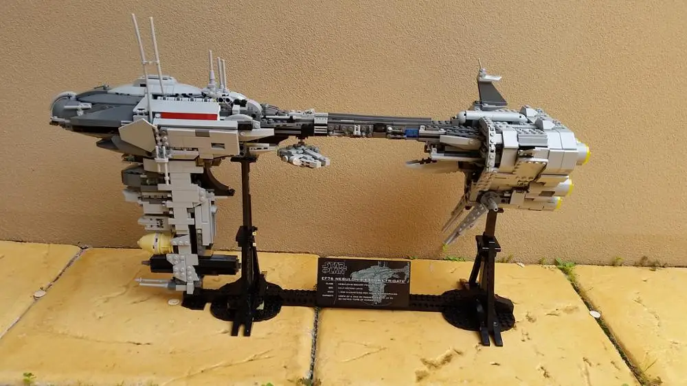 Блок Star Plan UCS EF76 Nebulon B медицинский эскорт фрегат строительные блоки модель