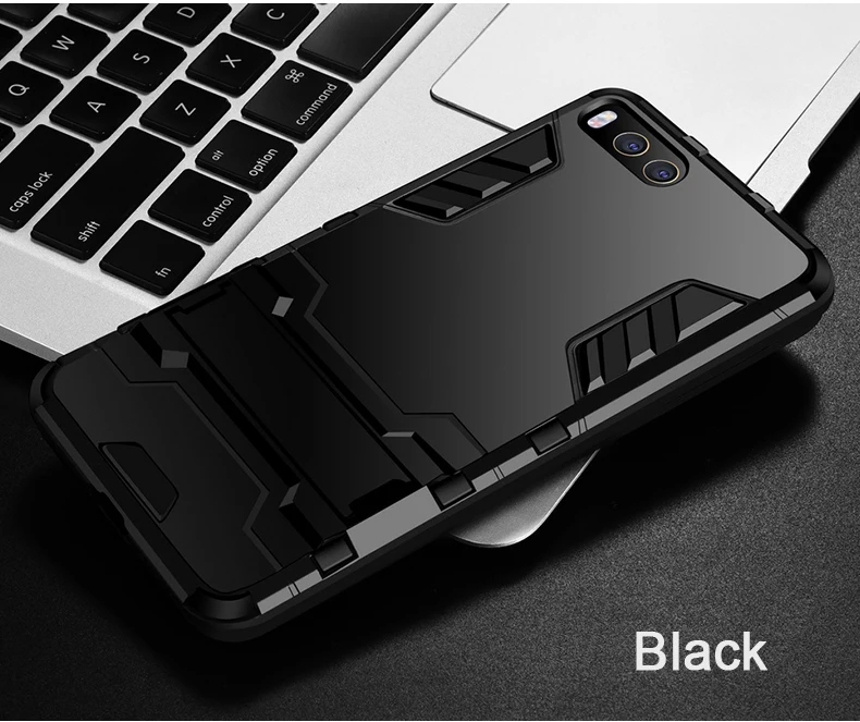 CAPSSICUM Mi6 защитный чехол для XIAOMI MI6 PC+ силиконовый Жесткий противоударный чехол-подставка для задней панели с подставкой высокого качества