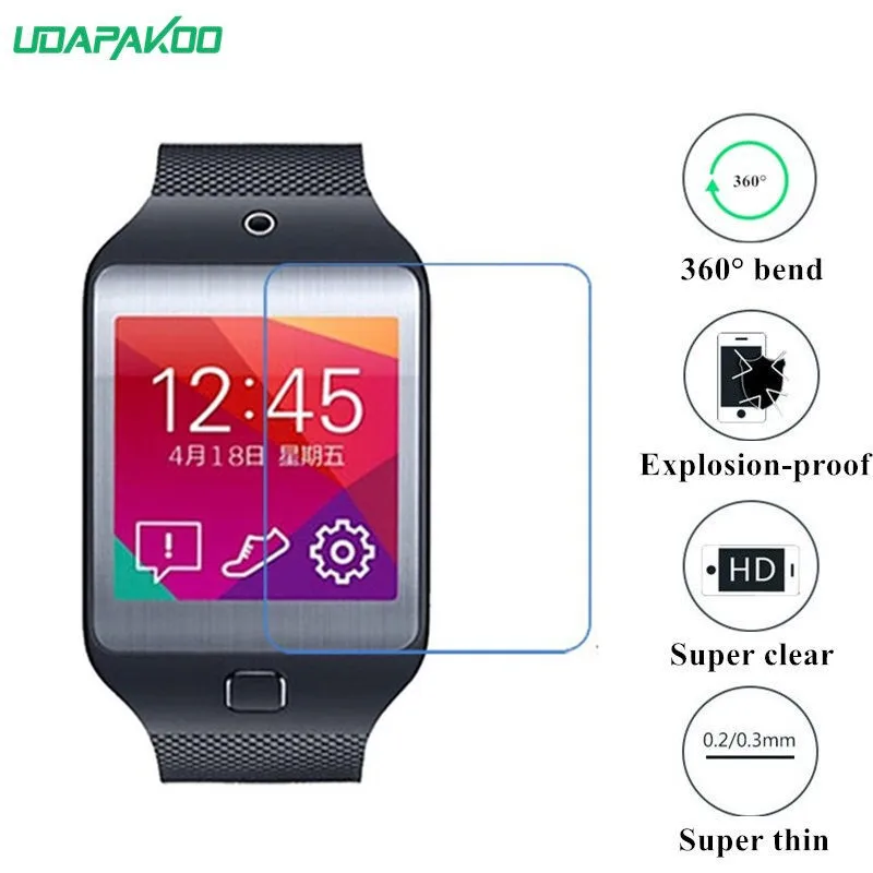 Udapakoo прозрачная защитная пленка из закаленного стекла для Samsung Galaxy Gear 2 Neo/R381 Nano