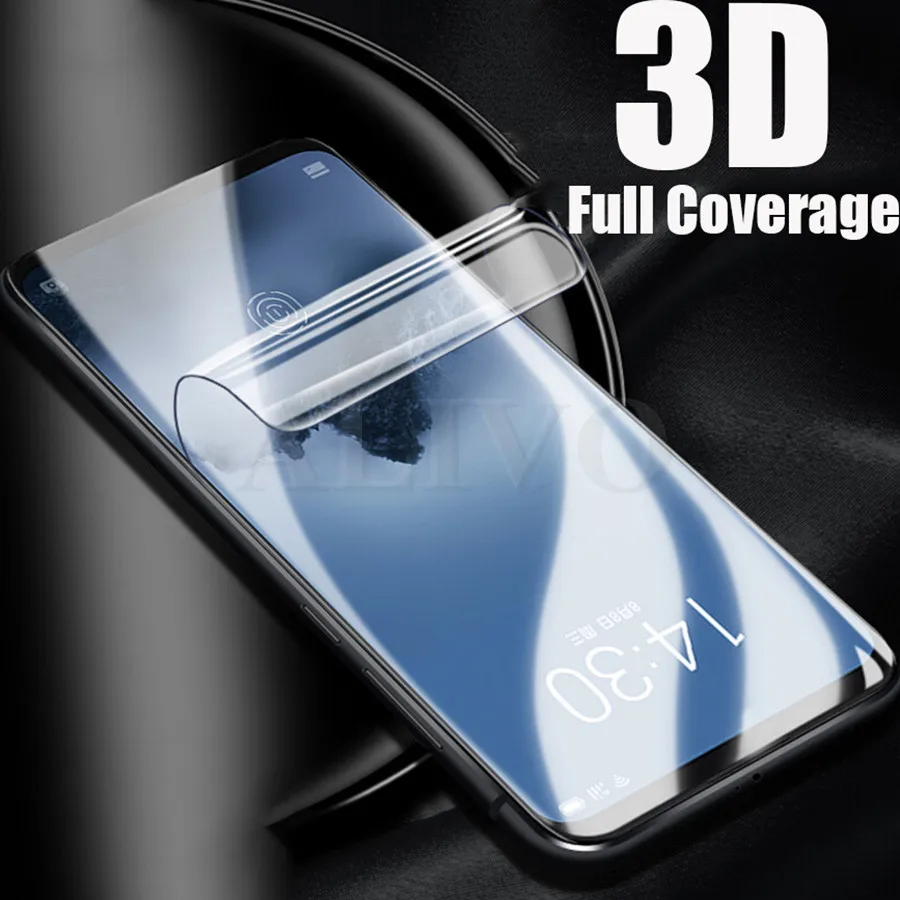 Передняя 3D Защитная Пленка премиум класса для Meizu 16 Plus Прозрачная мягкая