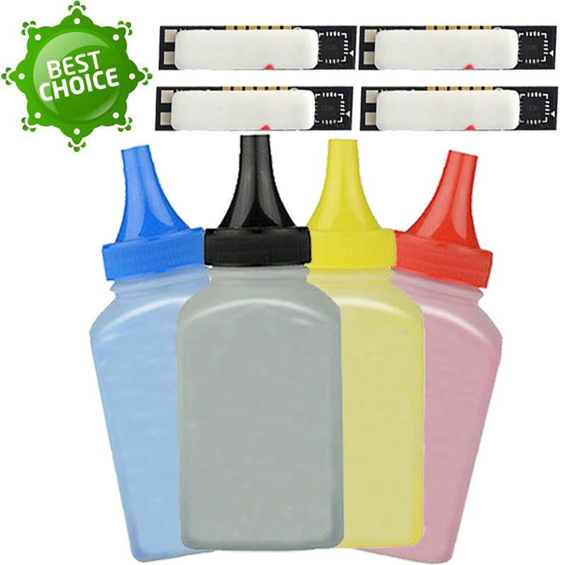 Для Samsung CLT 407 CMYK CLP 320 326 Вт Тонер порошок чип пополнения 407s CLT407s 321N CLX 3186FN 3180 3185|clx