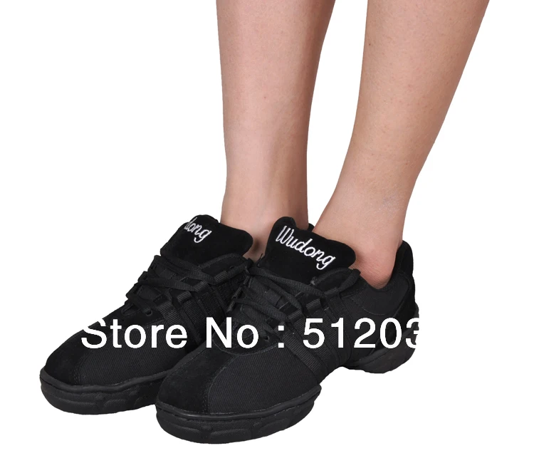 Non Customizable Women's Dance Shoes Sneakers Fabric Low Heel Black/Red more colors|sneaker running shoes|sneakers basketballsneakers shoes uk |