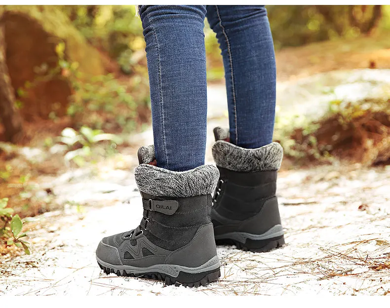 MWY зимние теплые женские Треккинговые ботинки Wandelschoenen Dames Нескользящие горные спортивные ботинки скалолазание уличные кроссовки для женщин