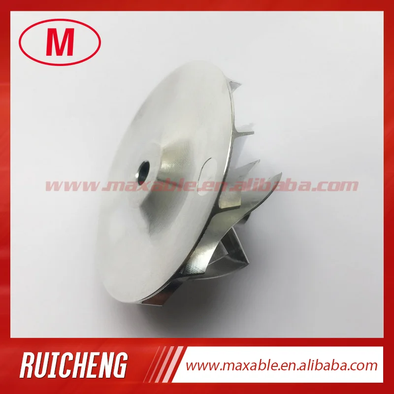 GT15-25 436131-0002 38 62/52 19 мм 6 + лопасти турбо заготовка/Фрезерование/алюминиевый 2618