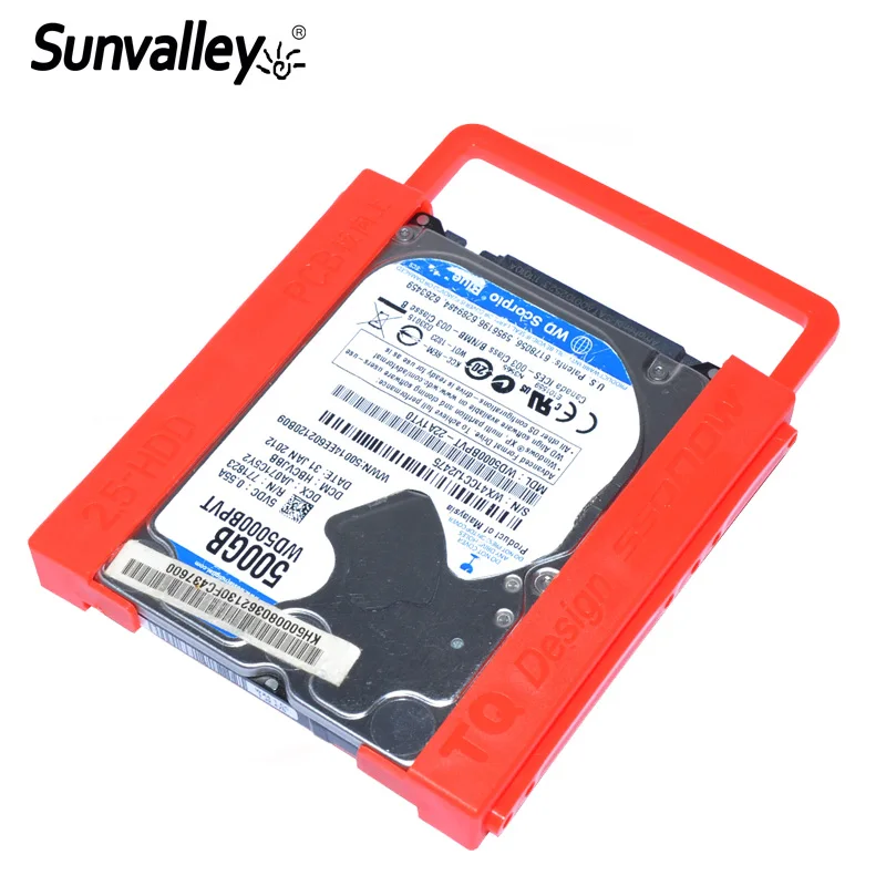 Sunvalley Новый универсальный пластиковый от 2 5 до 3 дюймов SSD HDD Caddy для настольных ПК