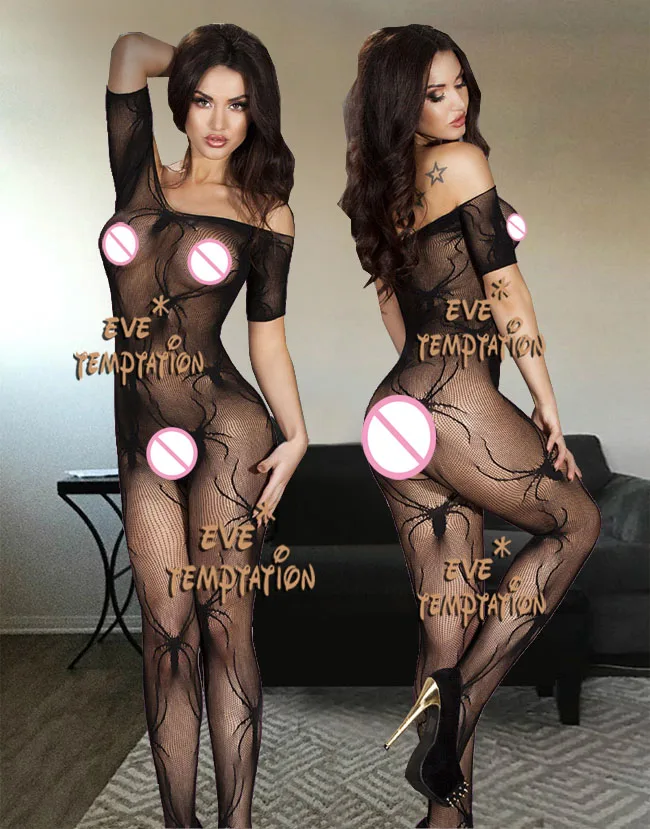 Сексуальное нижнее Белье для сна открытый бюстгальтер комбинация Babydoll Сетчатое