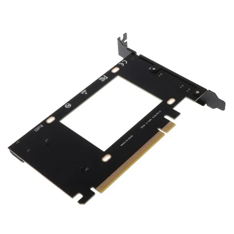 

PCI-E Riser 3.0 4X X16 to U.2 SFF-8639 Adapter NVMe PCIe SSD PCI-e to U2 Card M.2 NGFF 2.5' SSD to PCI-EX16 Intel High C26