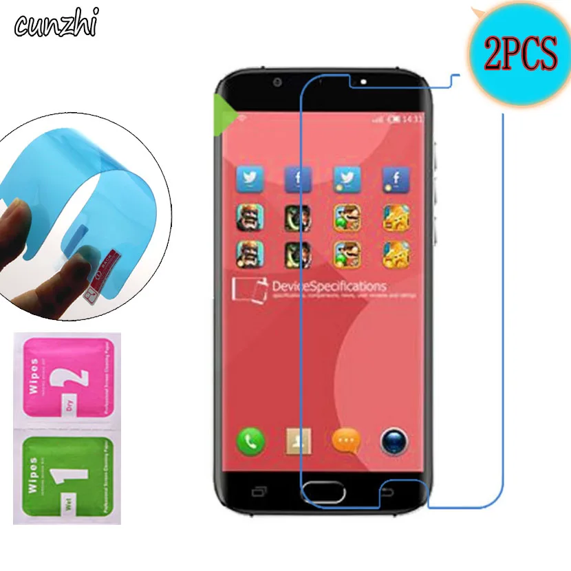 2PCS For Doogee X9 Mini Ultra Clear Soft Nano Explosion proof Screen Protector X9Mini Protective Mobile Phone Film | Мобильные