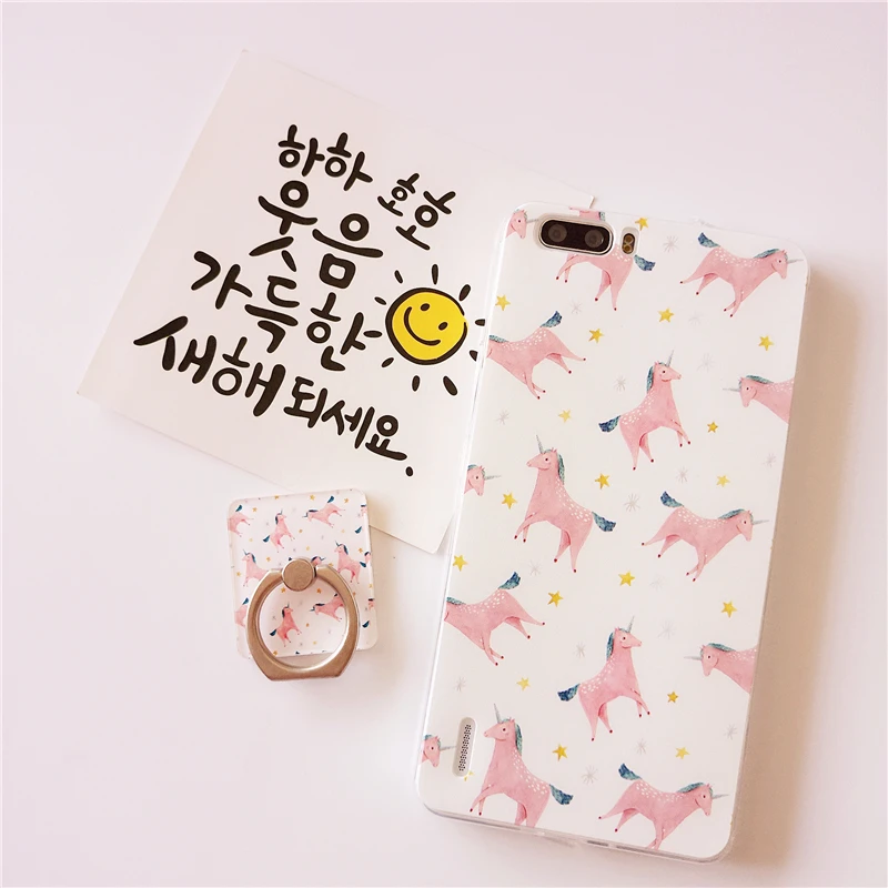 For Huawei mate 8 Case Cover Flamingo original TPU for huawei p8 lite honor 6x 6 phone cases silicone unicom 100% |