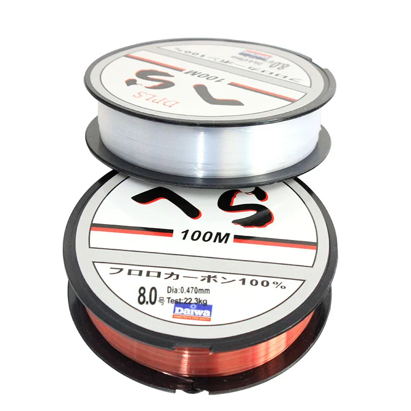 Высококачественная нейлоновая рыболовная леска Daiwa 100 м доступны 0 1 5 мм 9 18 кг